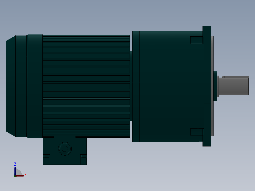 CV-32-1500-3～30立式三相铝壳(刹车)马达减速机[CV-32-1500-15-G2]