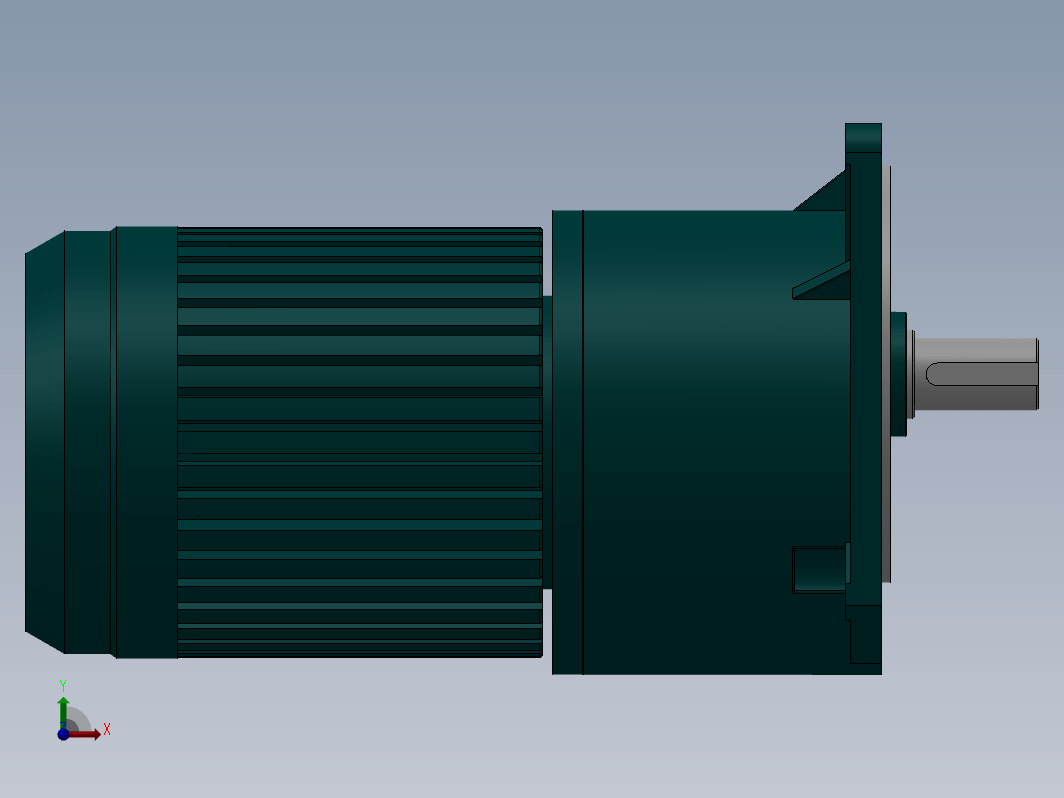 CV-32-1500-3～30立式三相铝壳(刹车)马达减速机[CV-32-1500-15-G2]