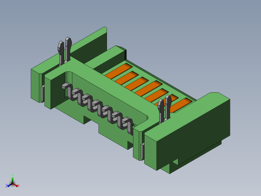 FCI 7pin Sata 垂直水平连接器缩略图