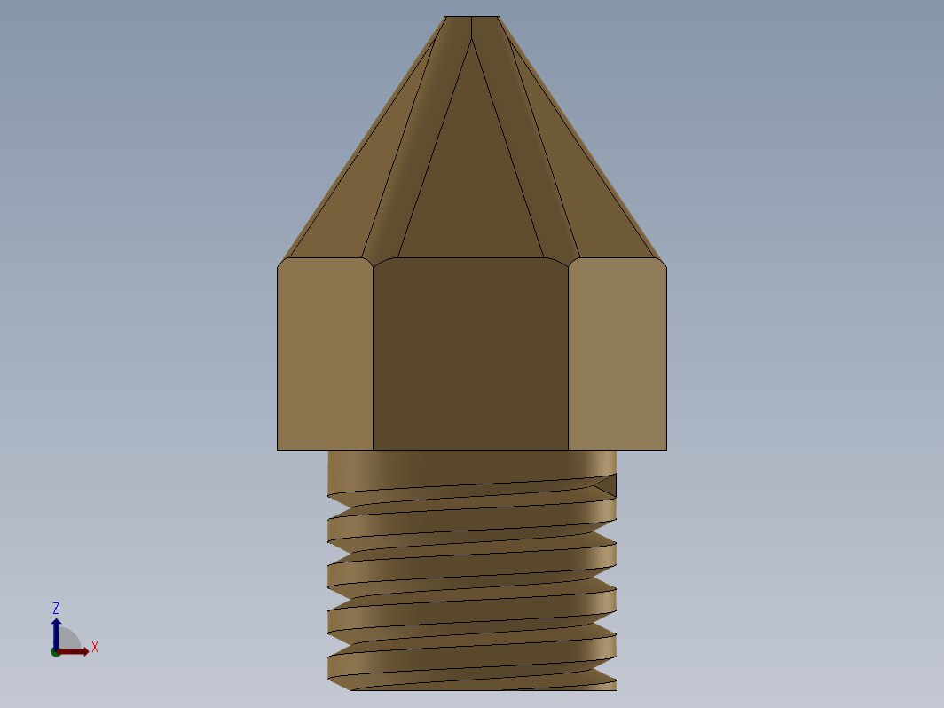 3D打印机拉伸喷嘴6mm孔