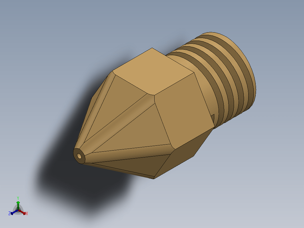 3D打印机拉伸喷嘴6mm孔