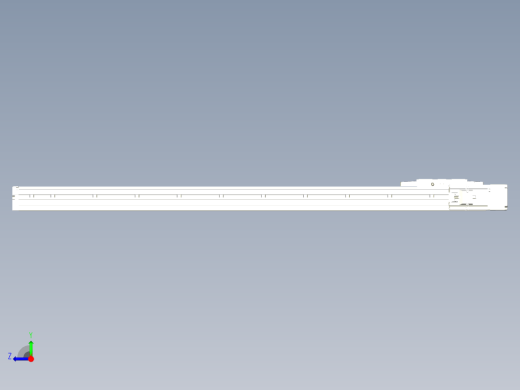 轨道内嵌式螺杆滑台KGH12-900-BR-400W-C4缩略图