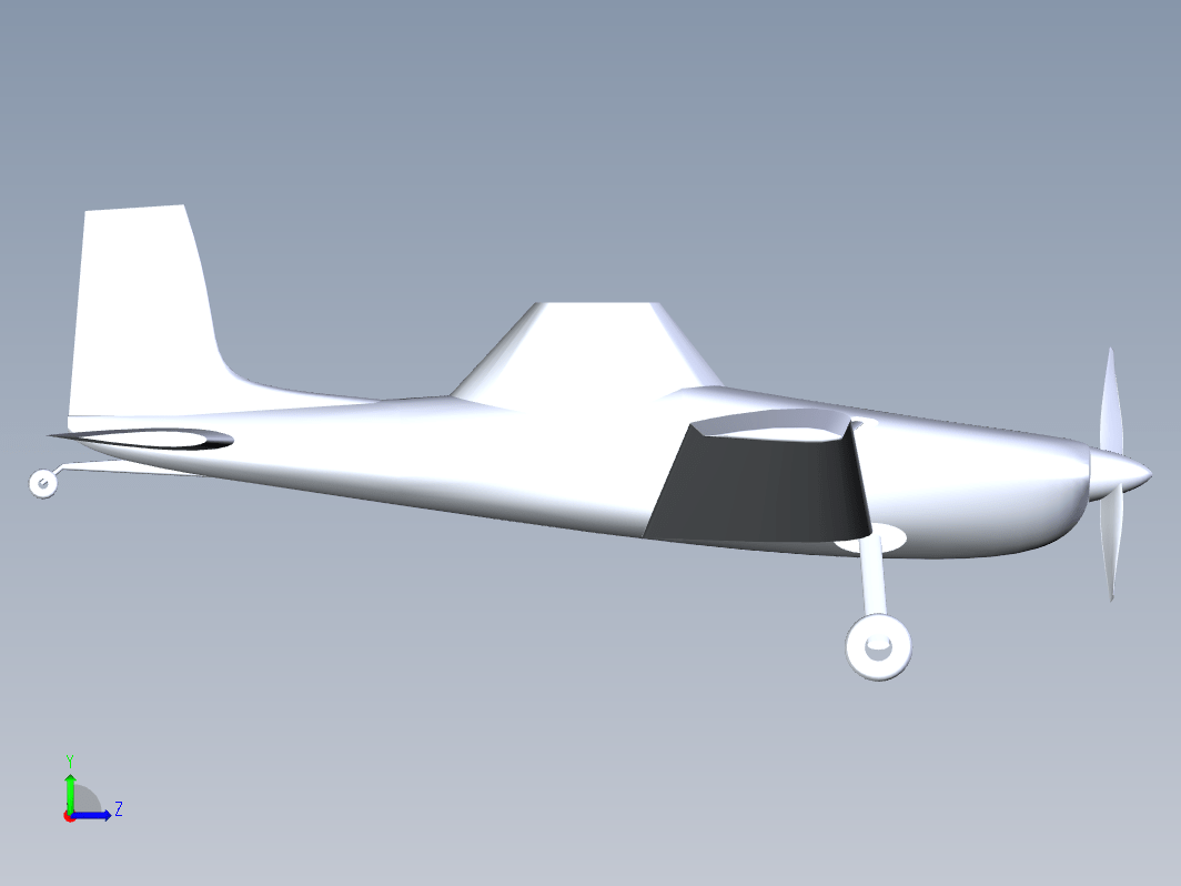 飞机 warplane-cessna-assembly-1 1 STP