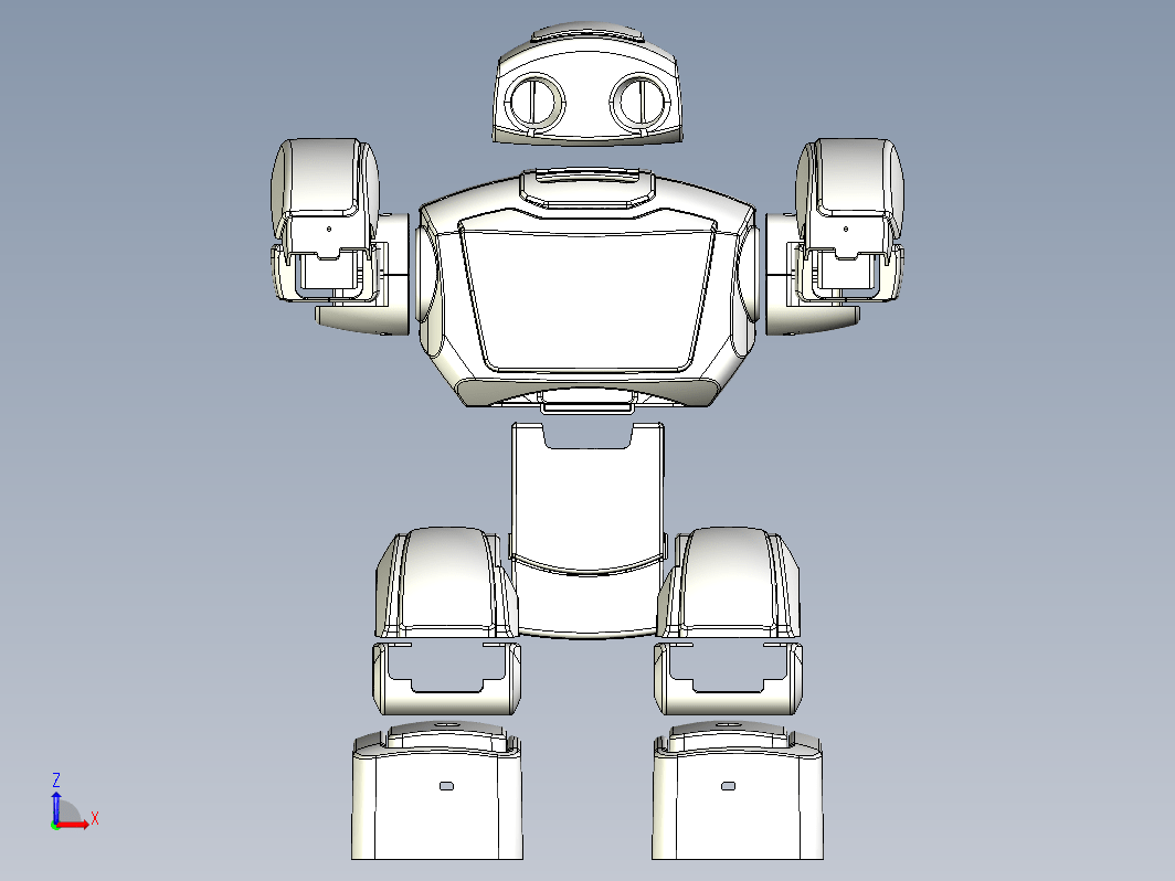 机器人亚当 v2.3，人形机器人