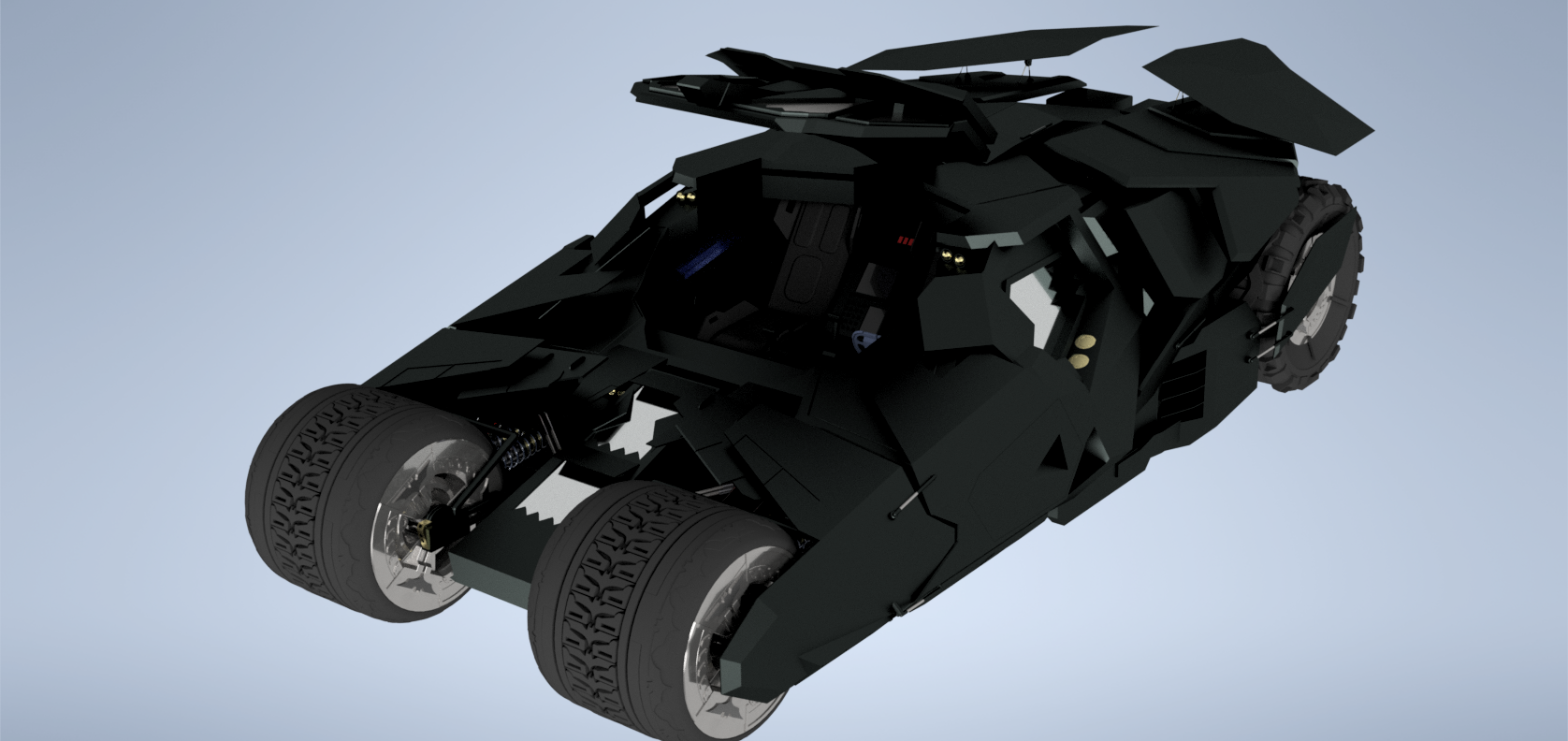 蝙蝠车概念2模型