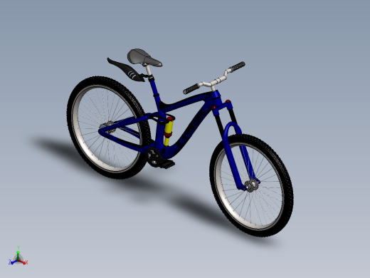 mountain-bike山地自动车结构缩略图