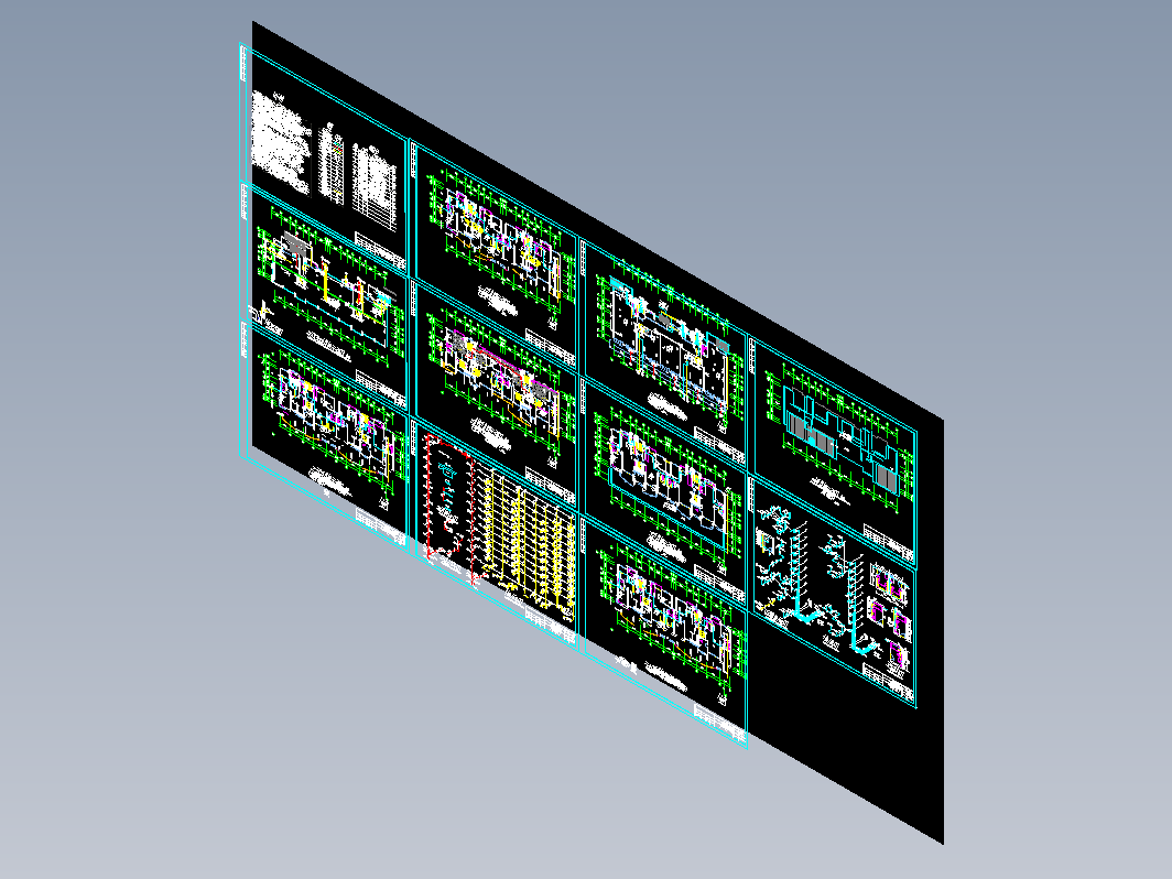 某十二层住宅给排水施工图