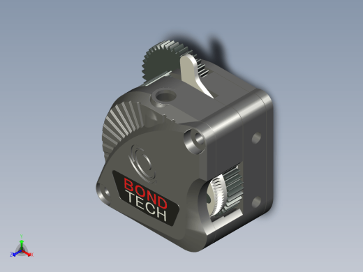 挤出机bondtech-lgx-lite-extruder-STP缩略图