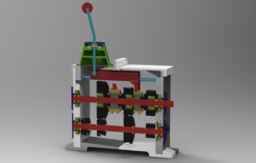 适合3D打印机的3档变速箱图纸