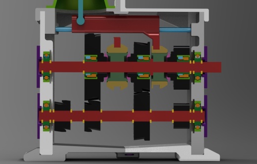 适合3D打印机的3档变速箱图纸缩略图