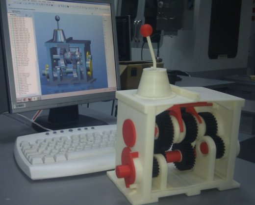 适合3D打印机的3档变速箱图纸缩略图