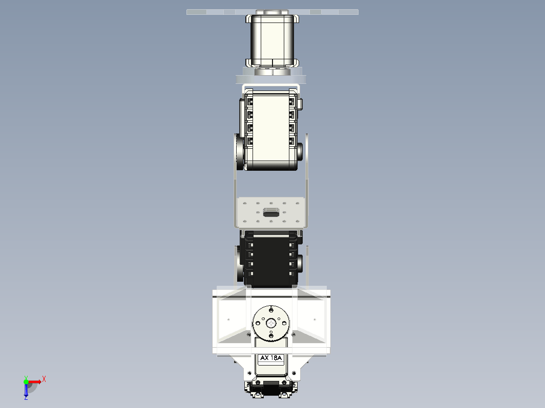 PhantomX钳夹6轴机械臂