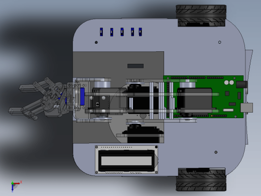 Mobile Robot跟踪机械手编程小车缩略图
