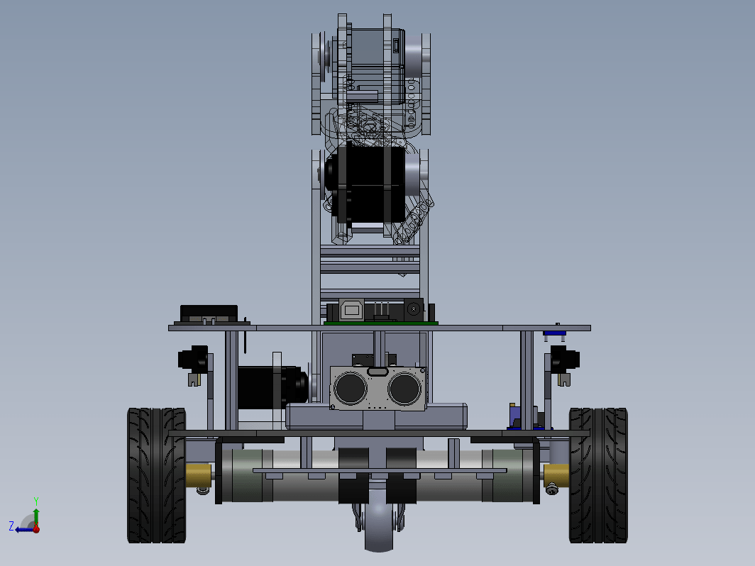 Mobile Robot跟踪机械手编程小车