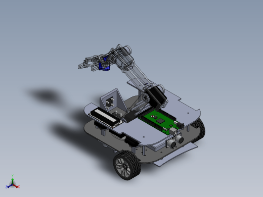 Mobile Robot跟踪机械手编程小车缩略图