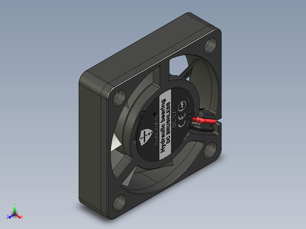 风扇 30x30x8 DC5V GUNCAIZHU