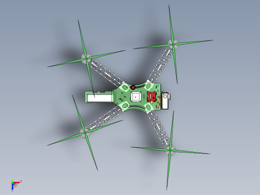 tbs-quadcopter四旋翼直升机框架缩略图