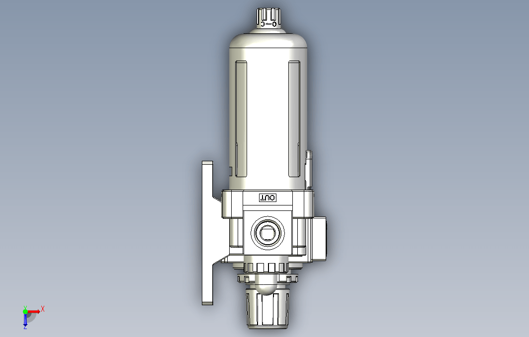 气源处理元件二点式组合3D-NFC-300-02系列