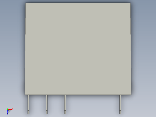 继电器帕拉电路 IMPRESO 8A 2NANC 120V 8 针 40.52.8.120.0000缩略图