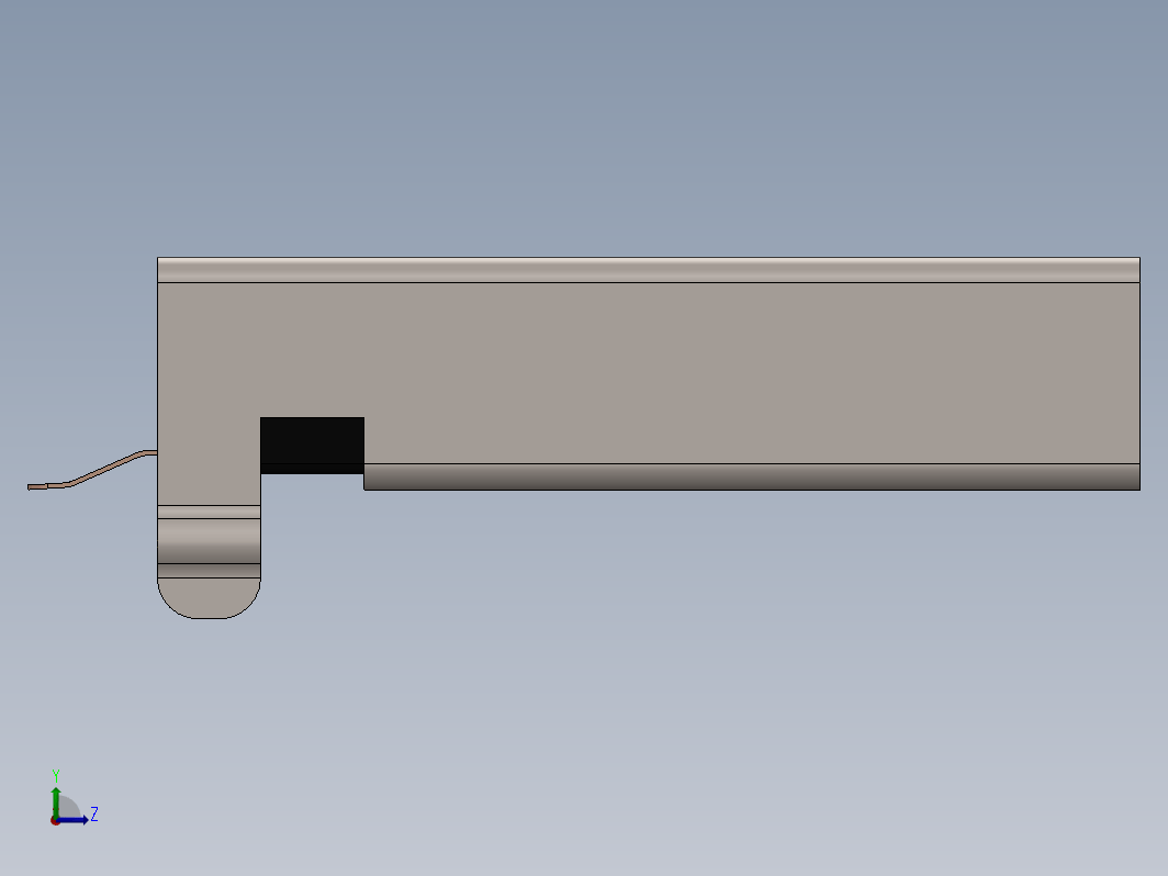 USB 连接器 A 型公头，SMT