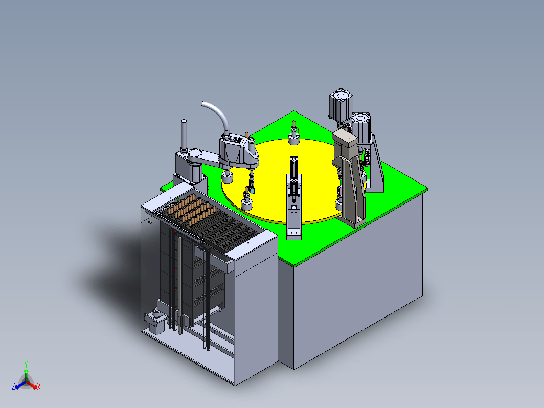 T6 电子膨胀阀磁性部件组装机
