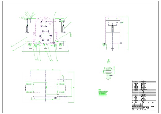 汽车变速箱体零件左端面卧式钻孔专用组合机床及其夹具设计+CAD+说明书