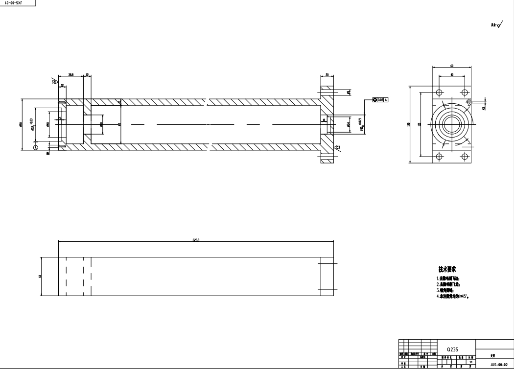 智能图书管理机器人机械手结构部件机构设计CAD+说明书