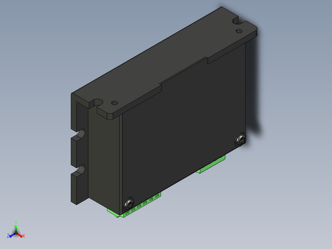 步进驱动器3D图2M420