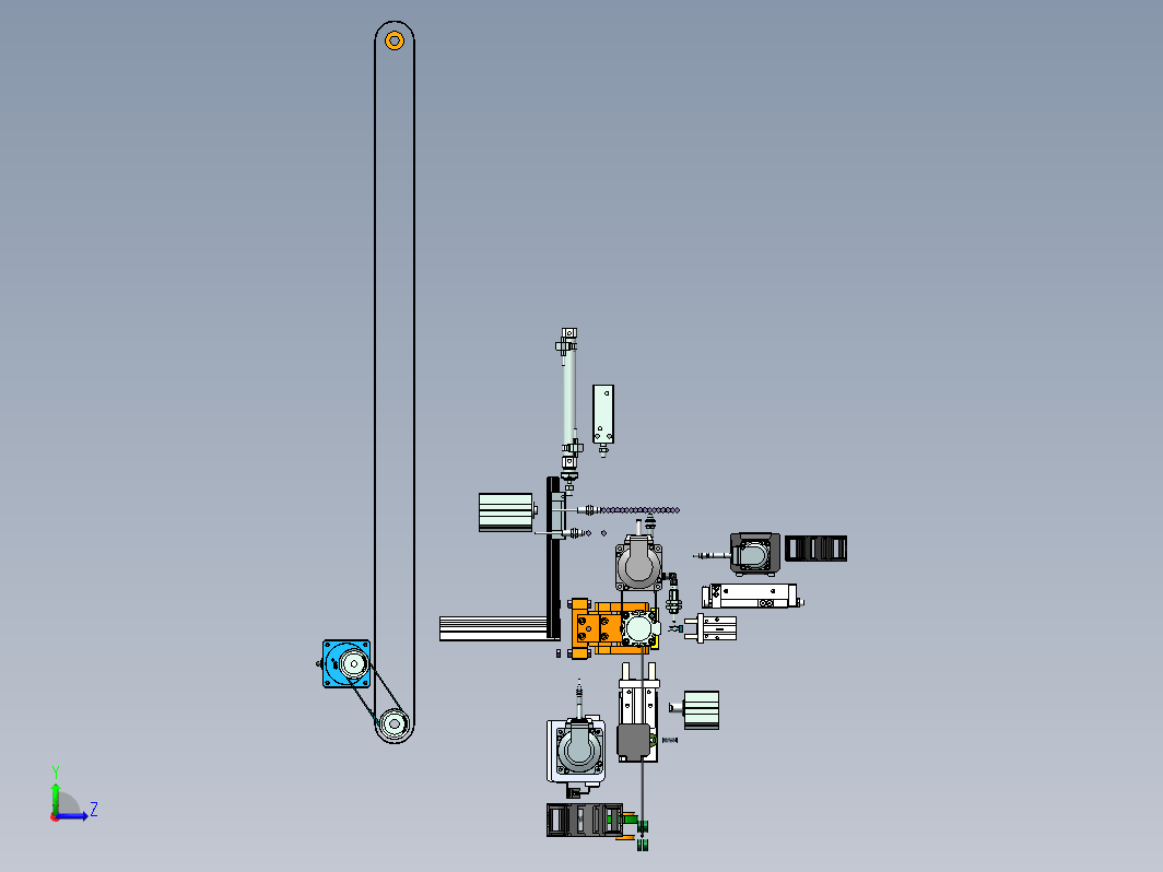 半自动绕线机+工程图+BOM