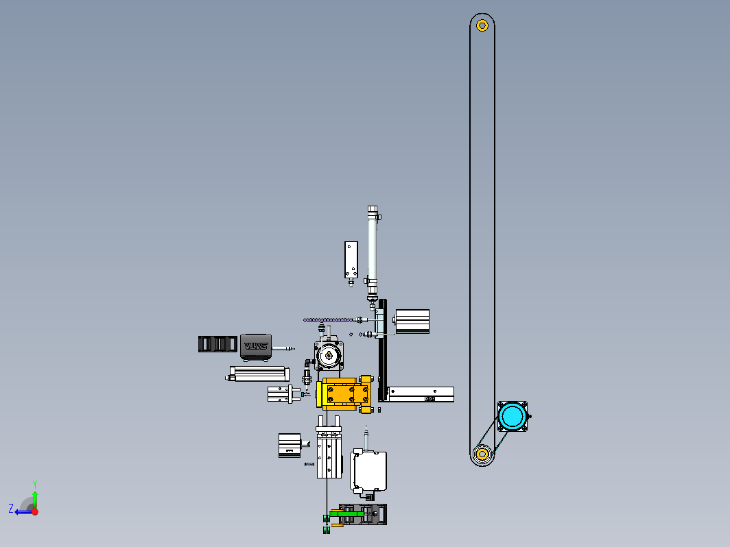 半自动绕线机+工程图+BOM