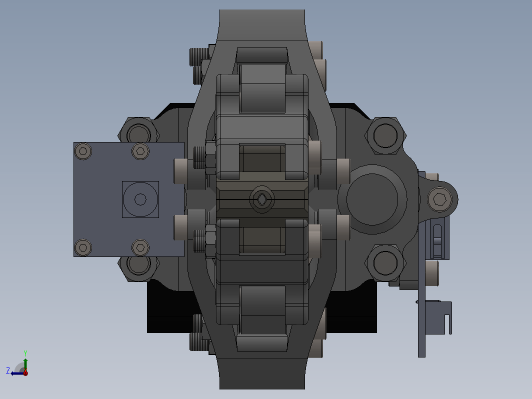 夹具夹持机构 RG rover team gripper