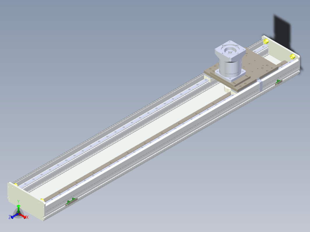 RDM270-1500齿轮齿条模组 负载400kg 大负载模组 RDM270齿轮齿条模组