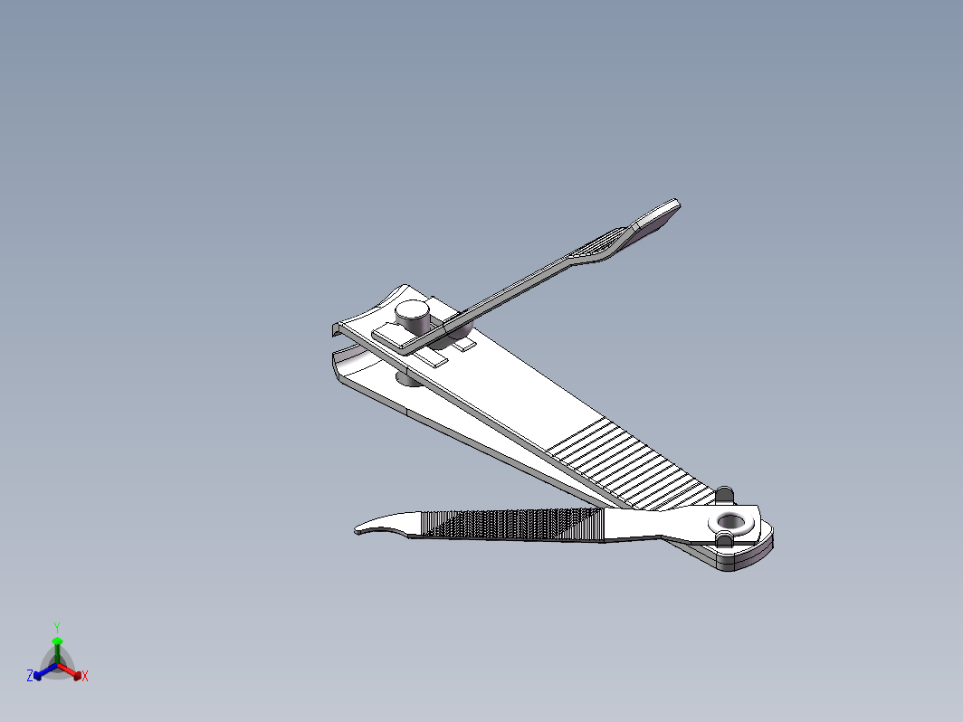 最新款指甲刀轻工业产品模型