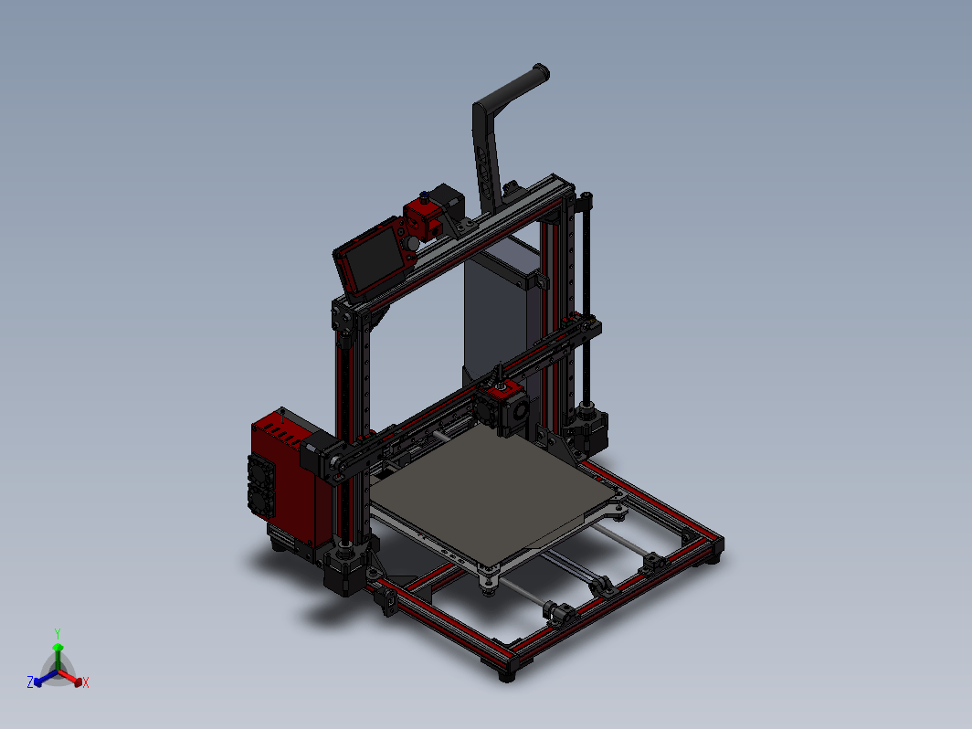 3D-12K-V2打印机