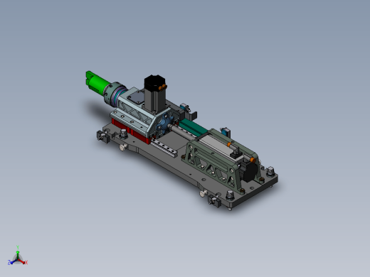 振荡机结构3D数模图纸 Solidworks设计 附x_t step缩略图