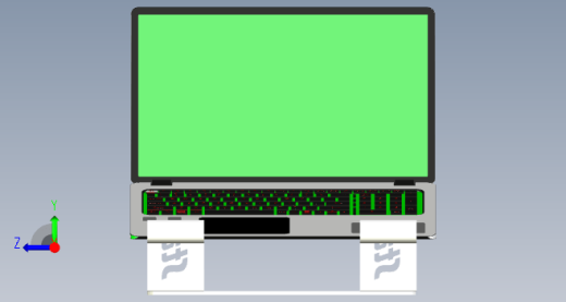 F0309-电脑笔记本模型图缩略图
