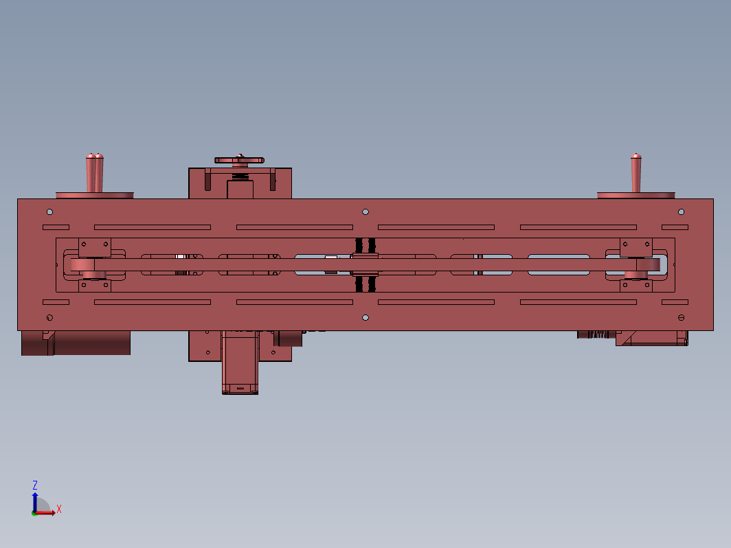 迷你小型车床3D模型