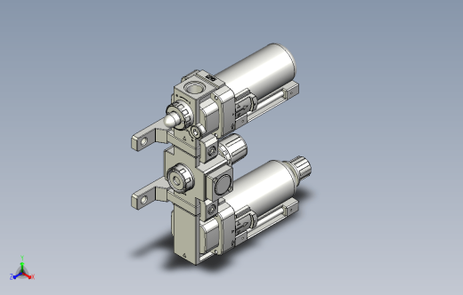气源处理元件三点式组合3D-NC-300-02-MG系列