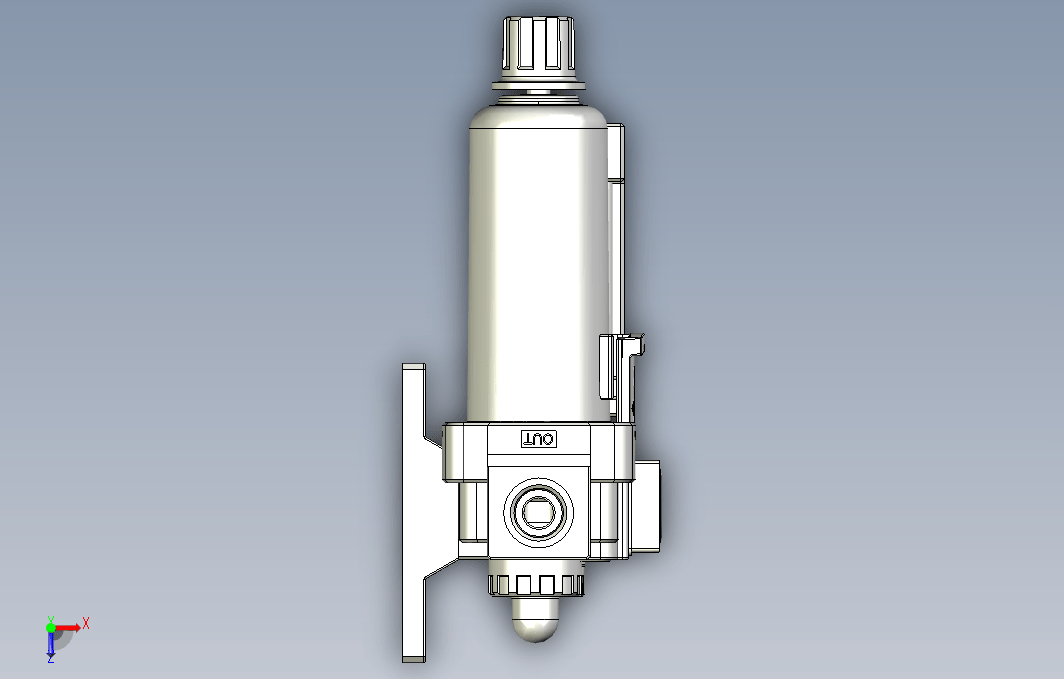 气源处理元件三点式组合3D-NC-300-02-MG系列