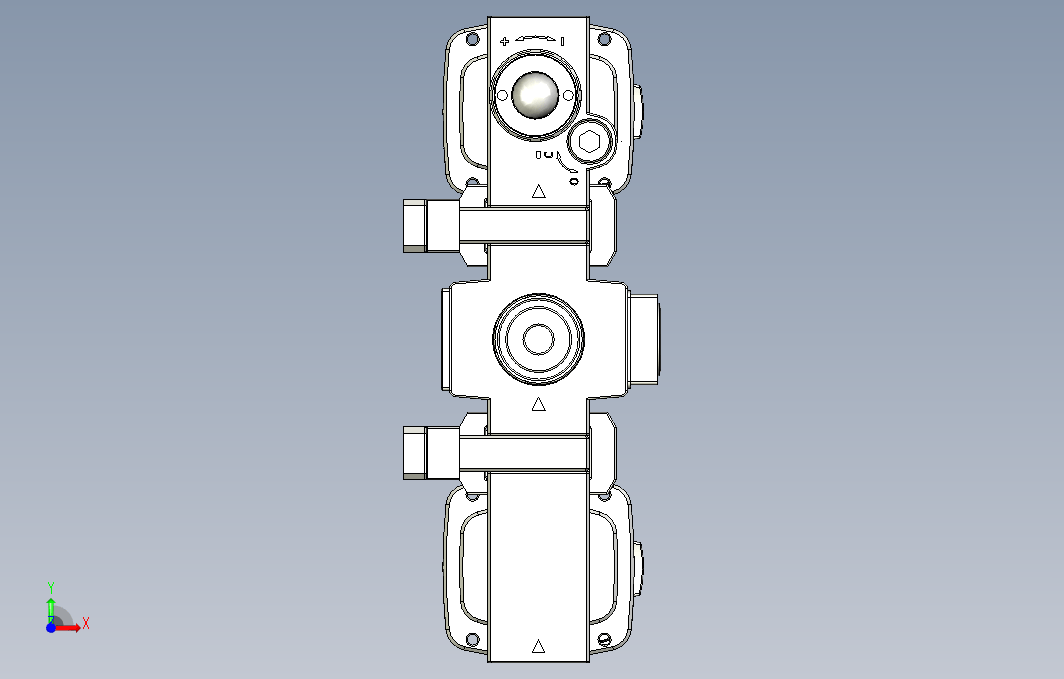 气源处理元件三点式组合3D-NC-300-02-MG系列