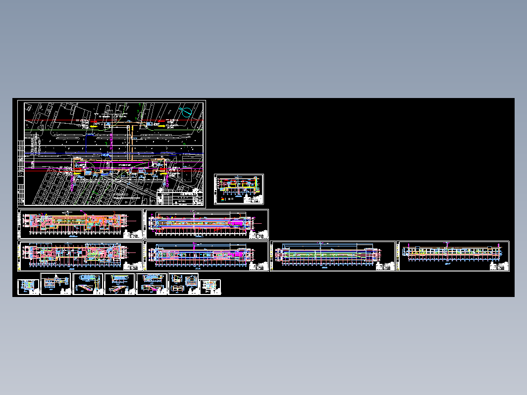 地铁汶水路站建筑图