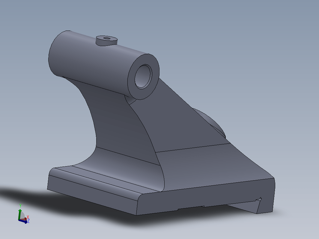 尾座体的钻M6螺纹底孔夹具设计及加工工艺三维ProE5.0带参+CAD+说明书