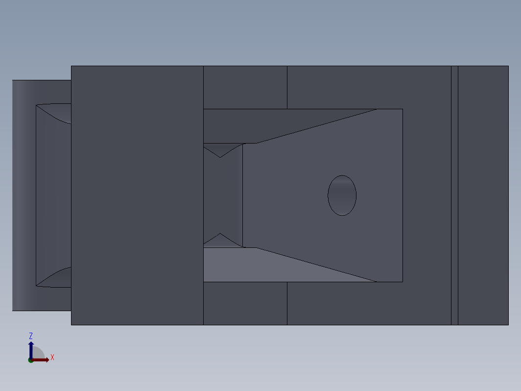 尾座体的钻M6螺纹底孔夹具设计及加工工艺三维ProE5.0带参+CAD+说明书