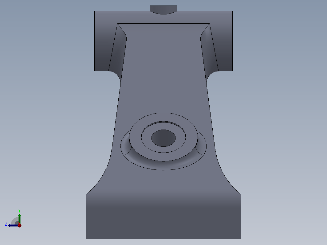 尾座体的钻M6螺纹底孔夹具设计及加工工艺三维ProE5.0带参+CAD+说明书