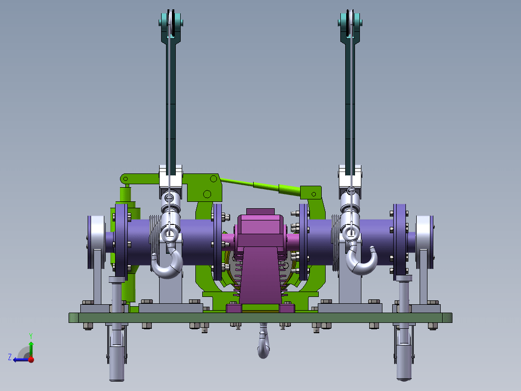 高层建筑外墙清洗机-升降机部分的设计+CAD+说明书