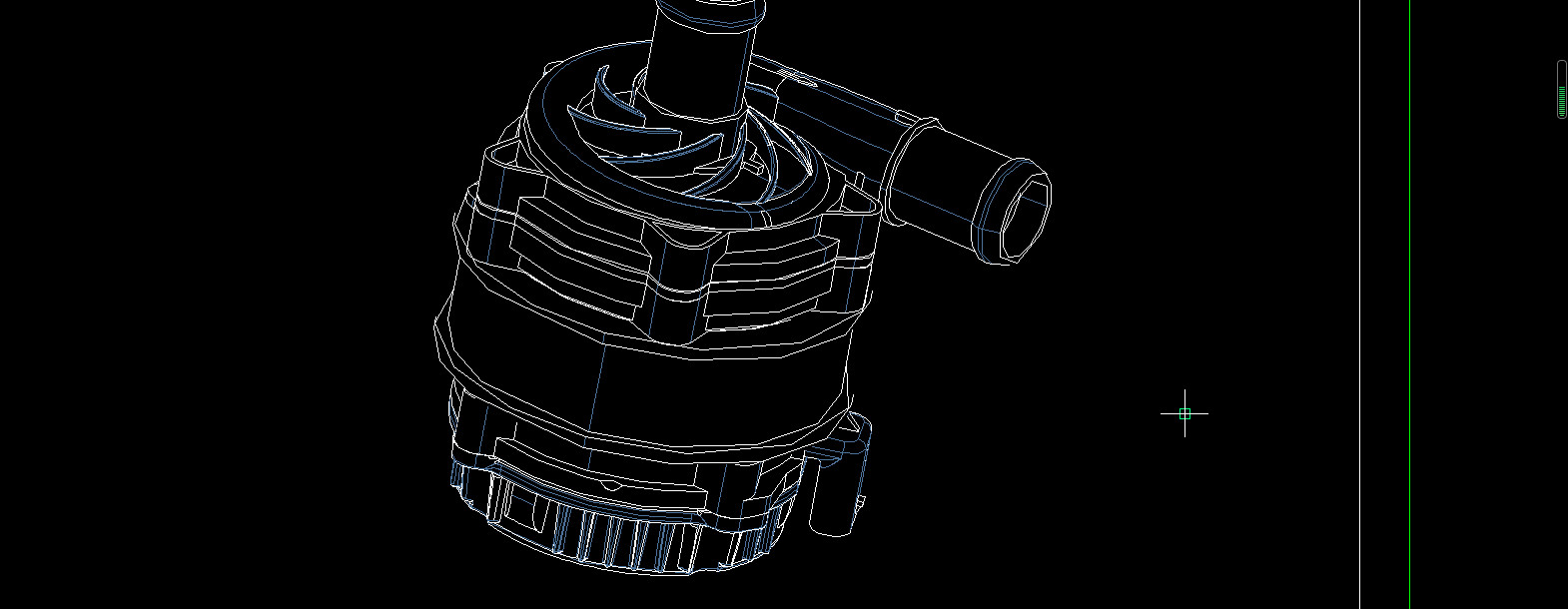 电子水泵CAD