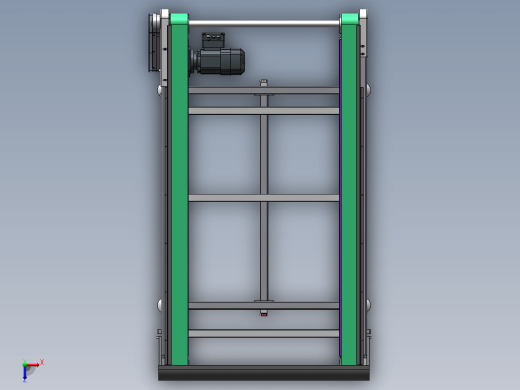 皮带输送线3D+2DCAD+加工件标准件清单BOM缩略图