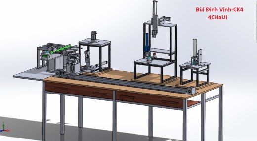 越南人设计的非标自动设备3D模型缩略图