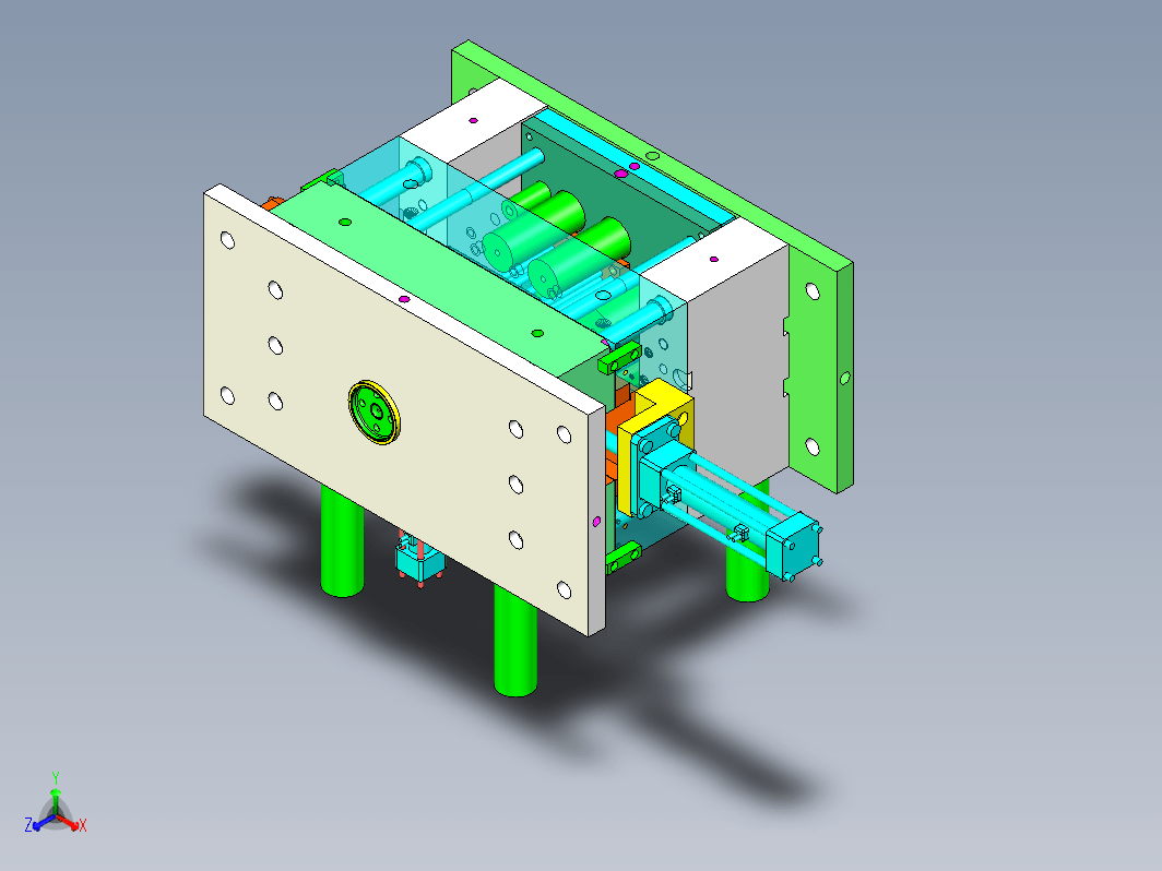 259塑料注塑模具UG设计