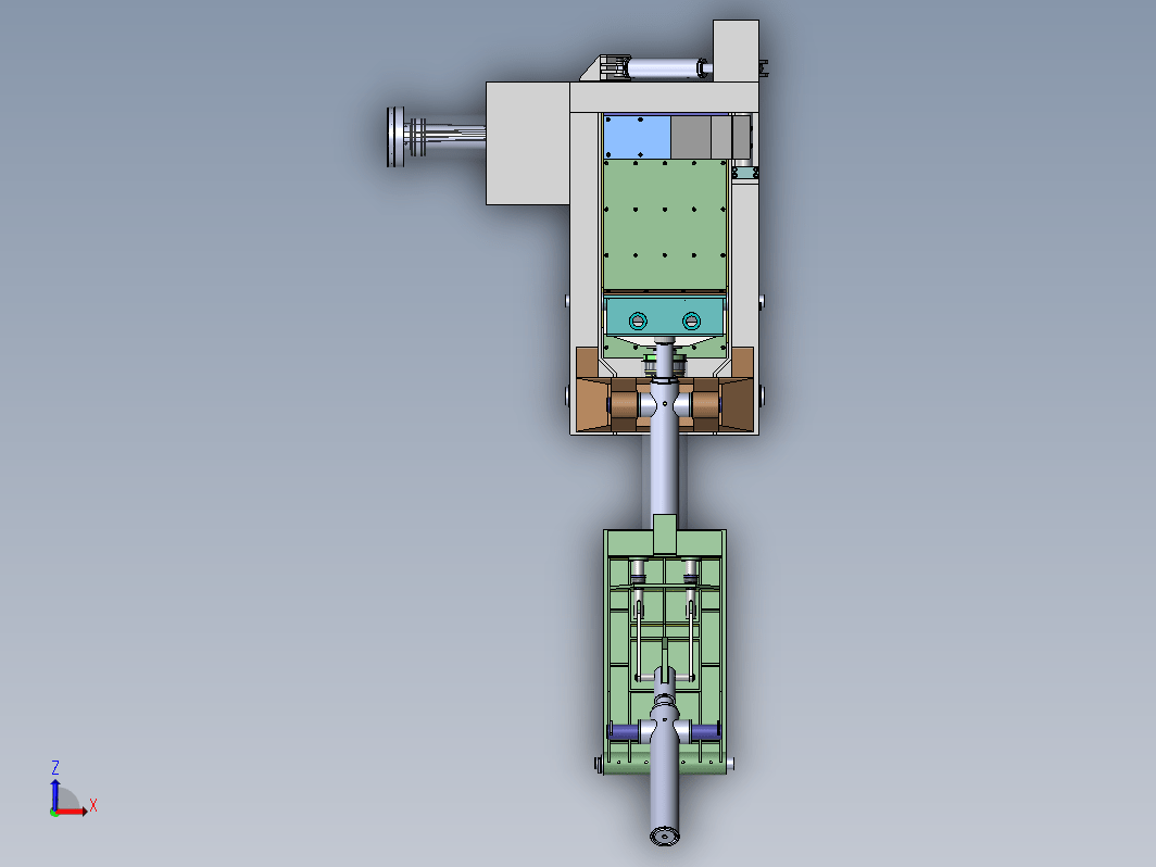 （带反包）500吨打包机 3D模型